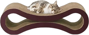 Bowhaus Scratcher Reversible Cardboard Scratching Post