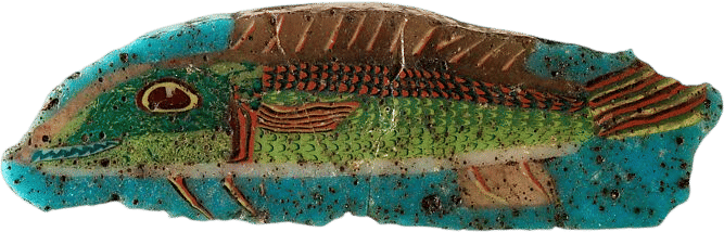 ancient glass fish