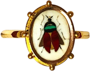 Victorian Scarab Ring - Etsy