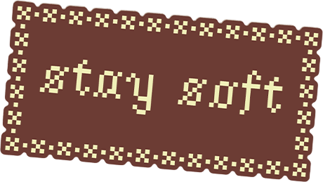 Stay Soft Sticker