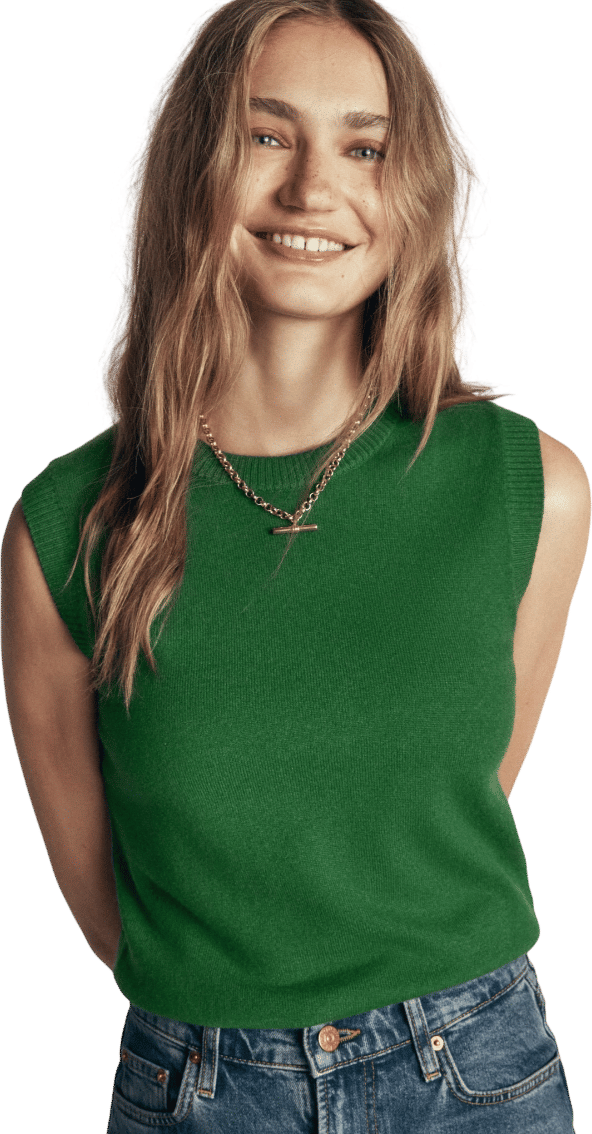 Elsie Cashmere Tank