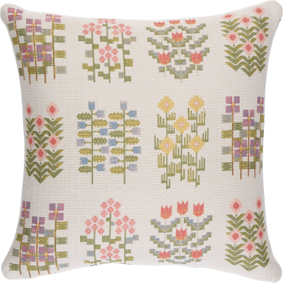 Annika Floral Tapestry Pillow