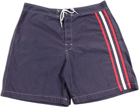 Vintage Polo Sport Ralph Lauren Men's Blue Boardshort Swim Trunks (34)