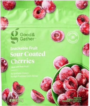 frozen sour cherries