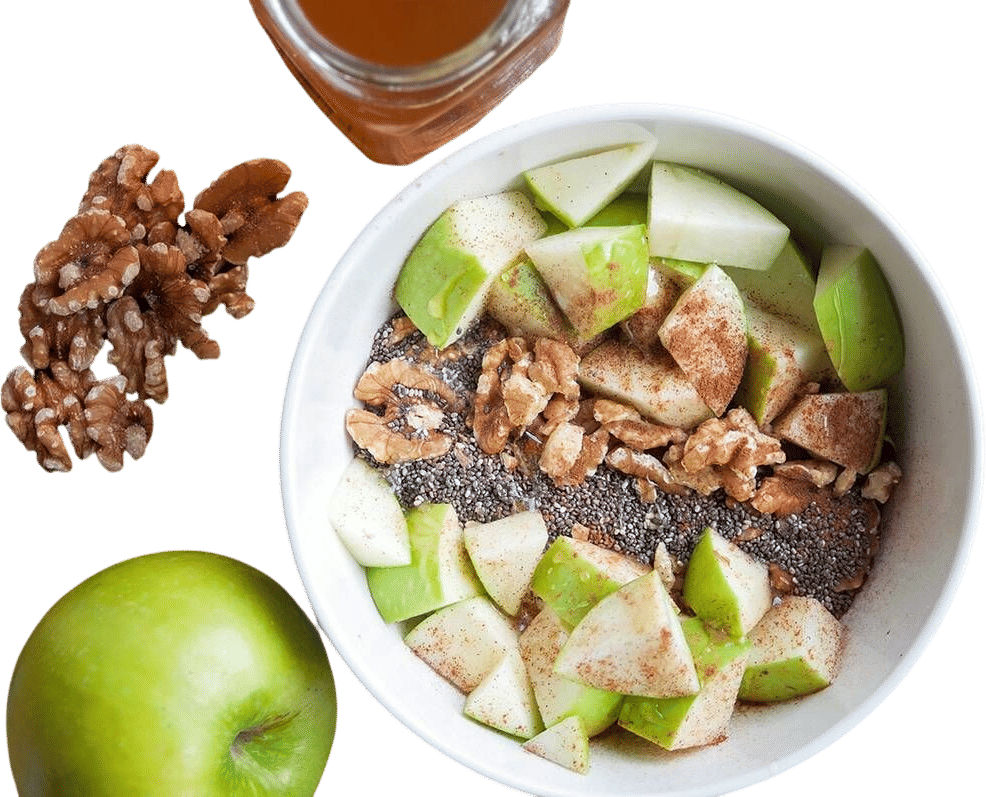 Yogurt + Apple Snack
