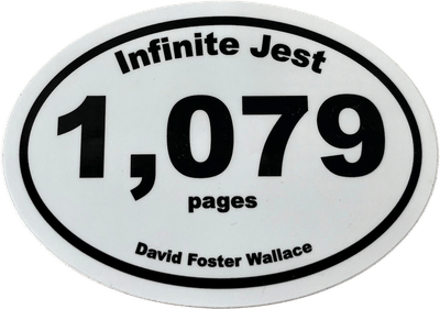 Book Marathon Car Decal/Magnet