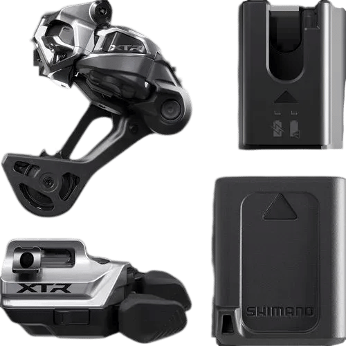 Shimano XTR Wireless Di2 shifter and derailleur