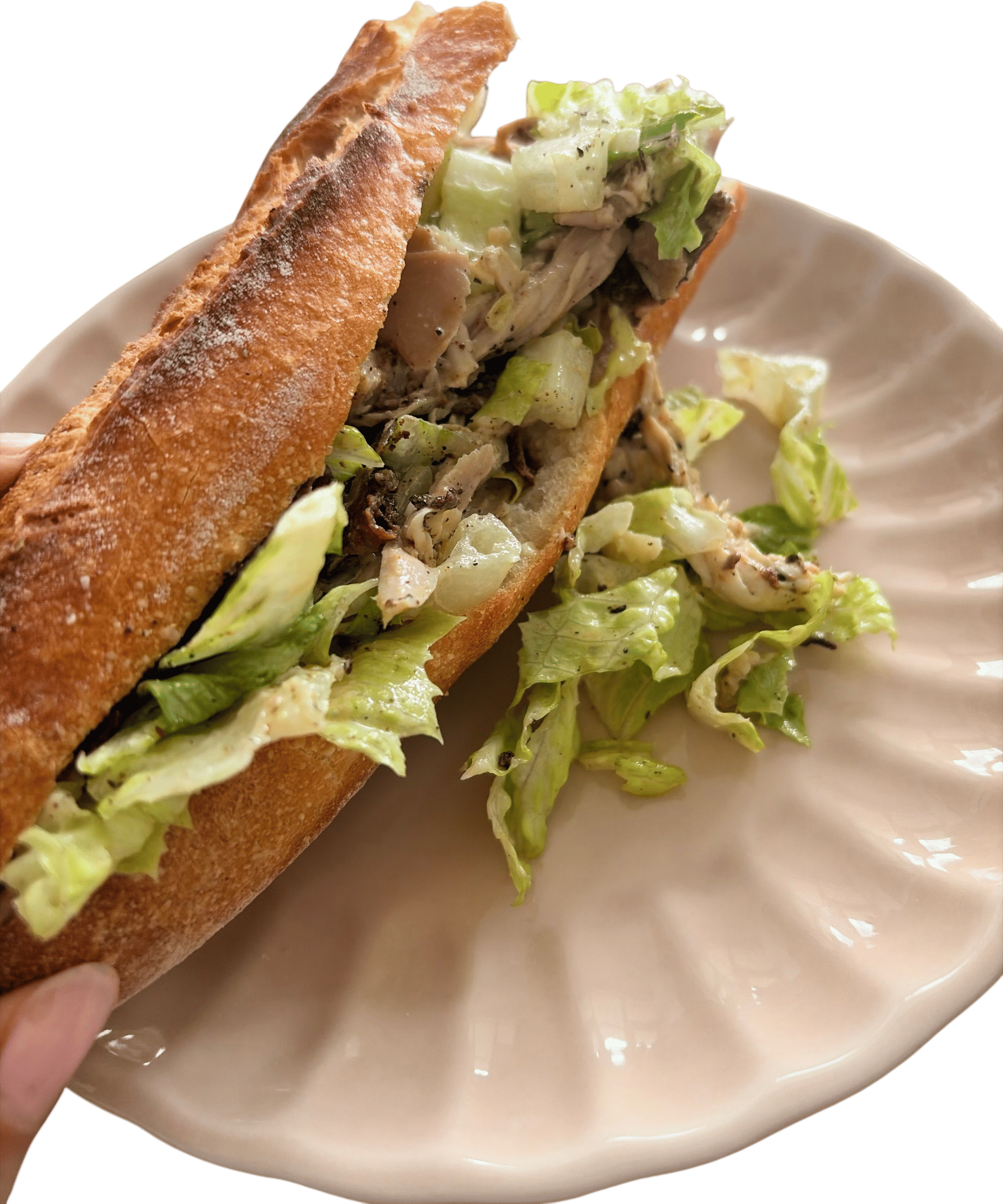 Chicken Cesar Baguette