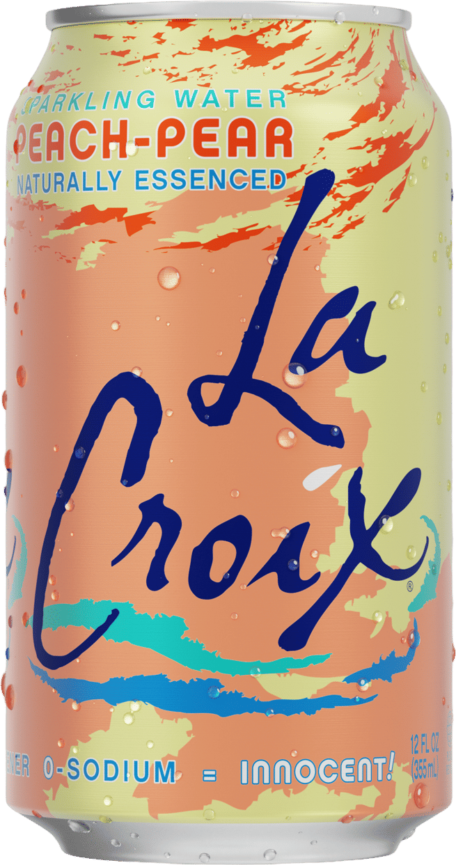 Peach-Pear Sparkling Water