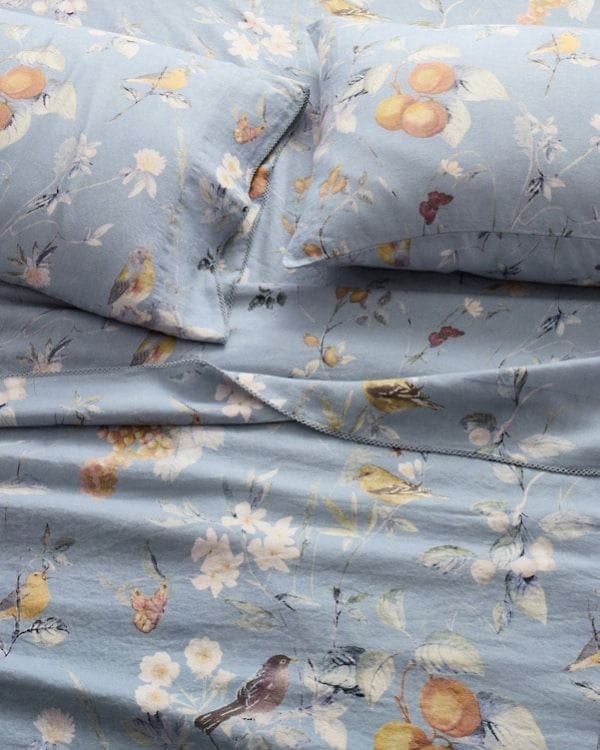 Chelsea Garden Heirloom European Linen Sheet Set