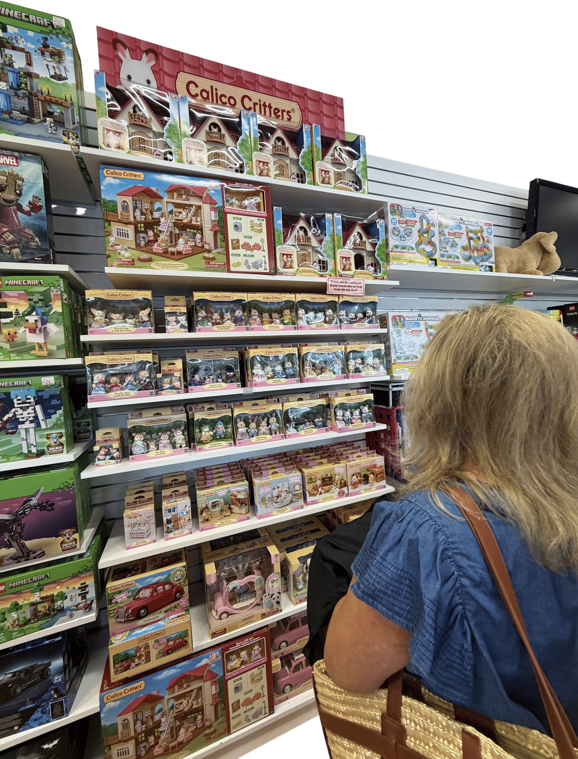 Take your parents to a toy store