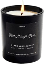 Everything's Fine - Custom candles!