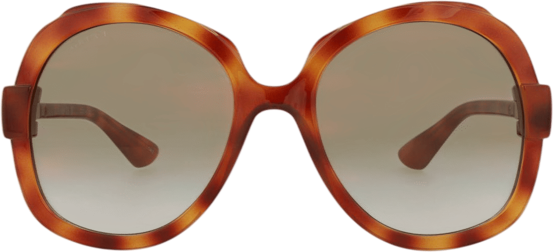 57mm Oval Sunglasses
