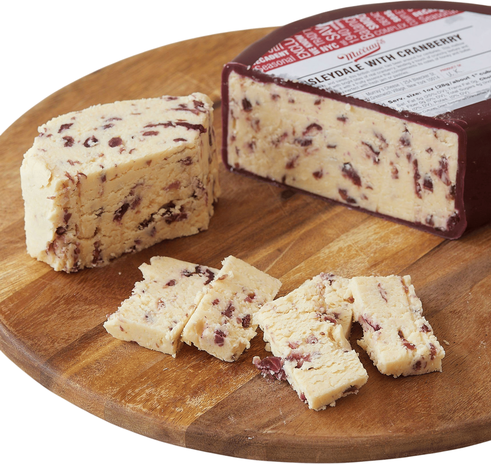 Wensleydale With Cranberries