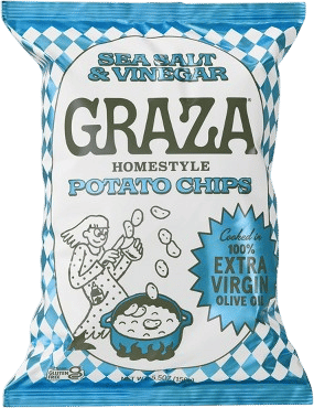 Graza salt & vinegar potato chips