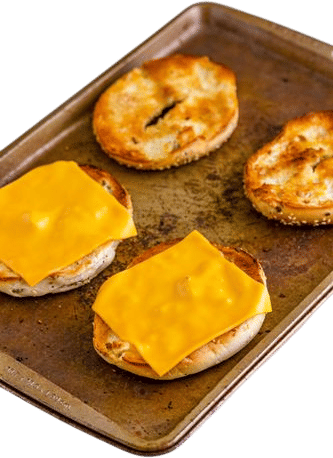 Bagel Grilled Cheese