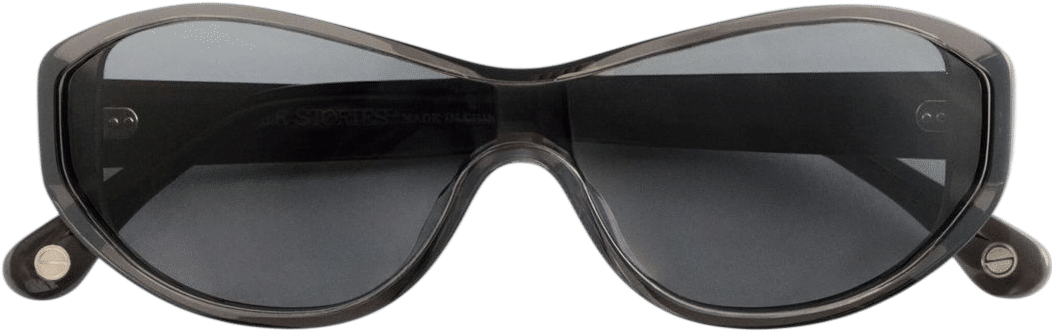 Oval Acetate Sunglasses