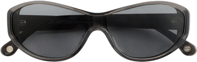 Oval Acetate Sunglasses