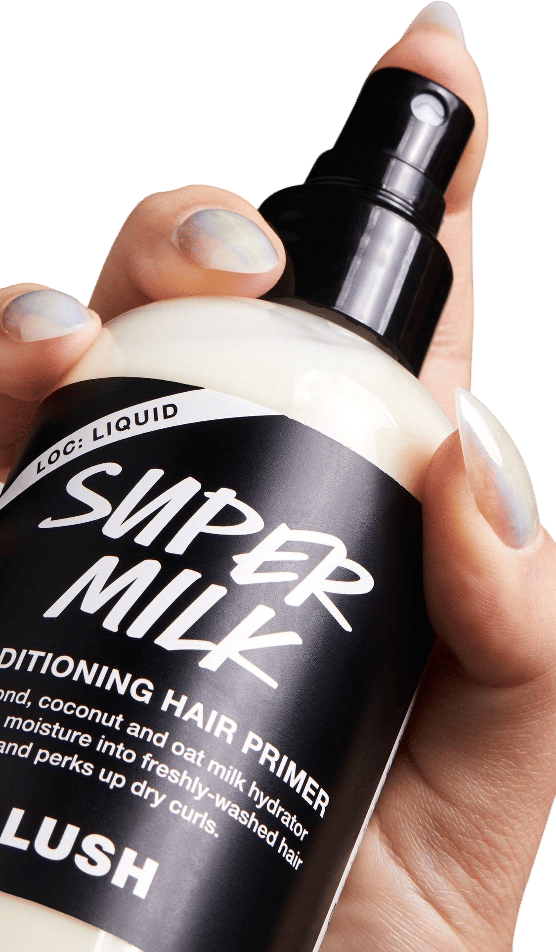 lush super milk conditioning spray