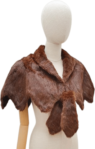 Vintage Rabbit Fur Bolero