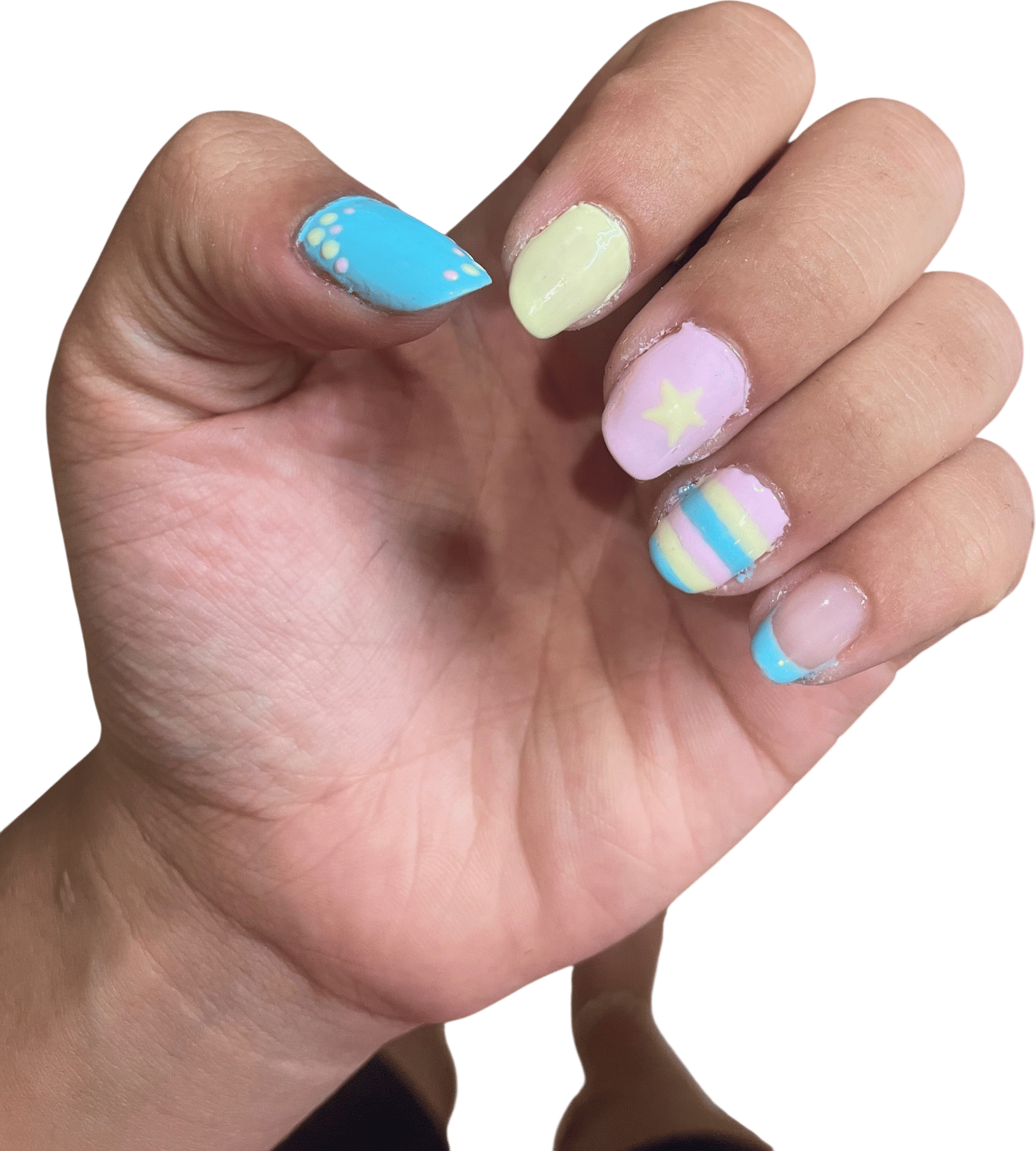 my first Nails