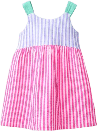 NEON STRIPED DRESS