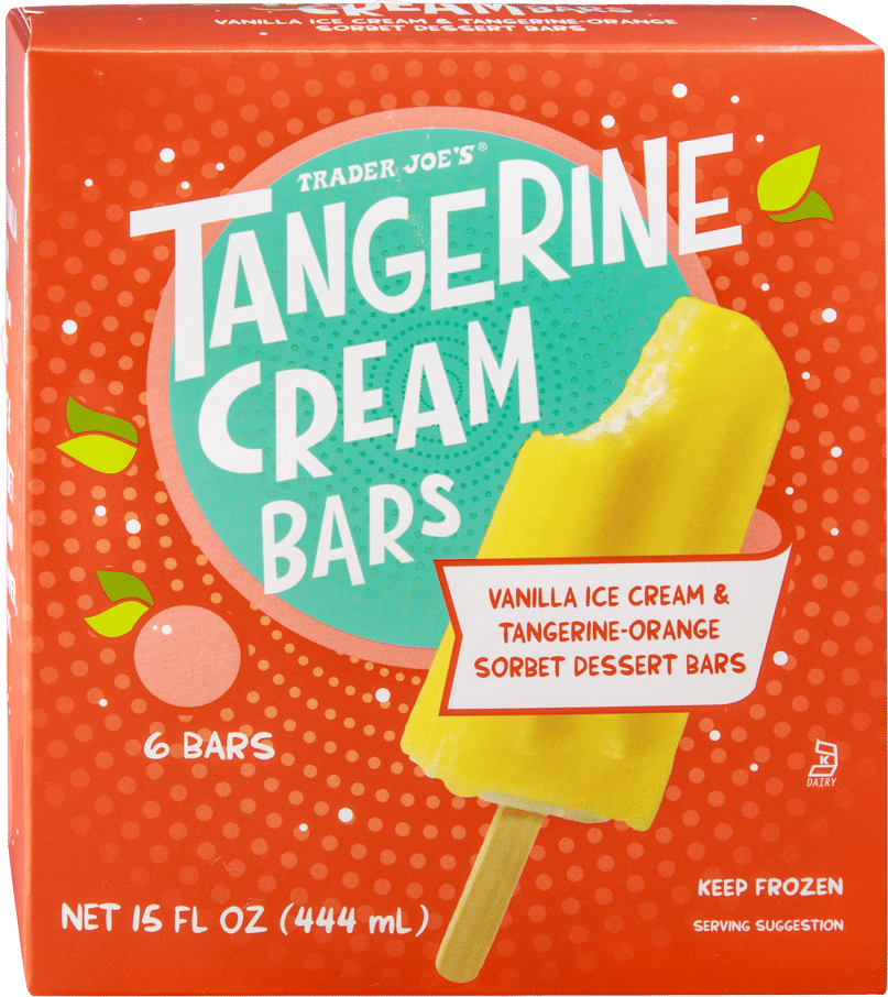 Trader Joe's Tangerine Cream Bars