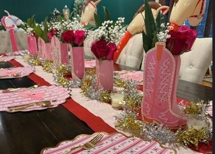 Western Birthday Party for 34 People
