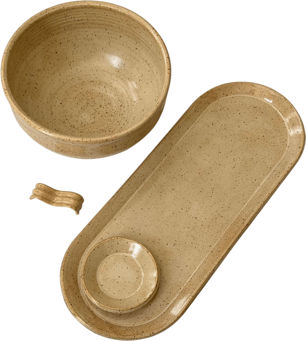 Dotonbori Plates + Chopstick Rest (PC Studio)