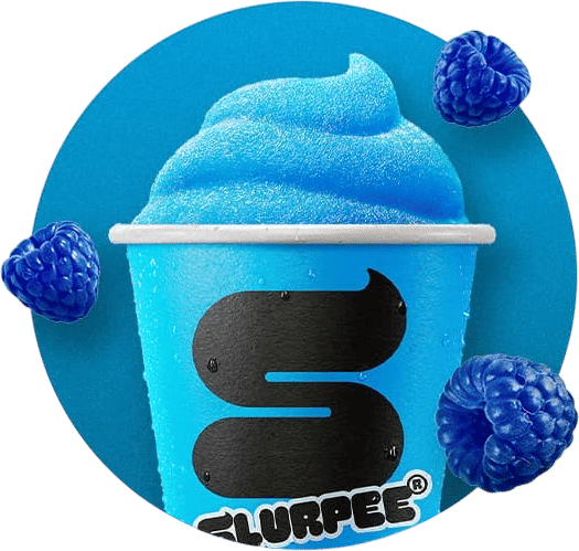 The Slurpee (blue or Coca Cola)