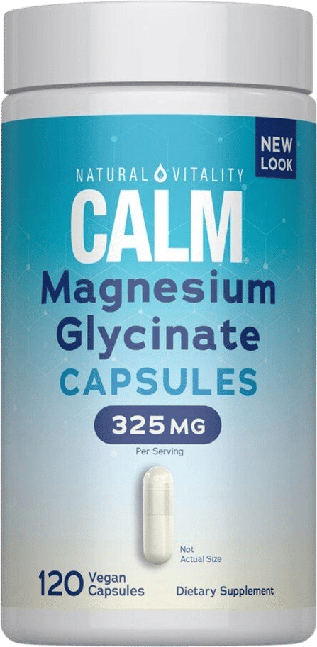 Calm Magnesium Glycinate Capsules 325 mg