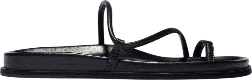 Emme Parsons Bari in Black Nappa