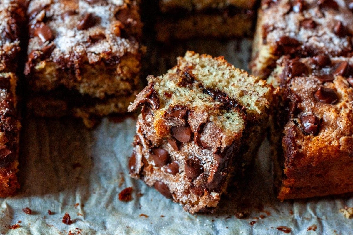 Banana Chocolate Chip Cake Recipe