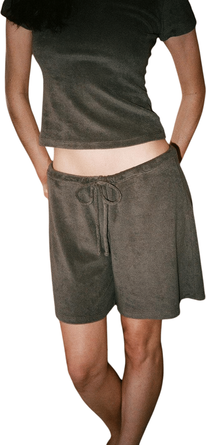 Terry Girona Drawstring Short