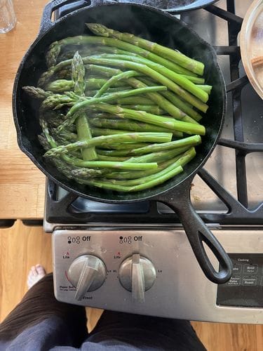 The way to cook Asparugus