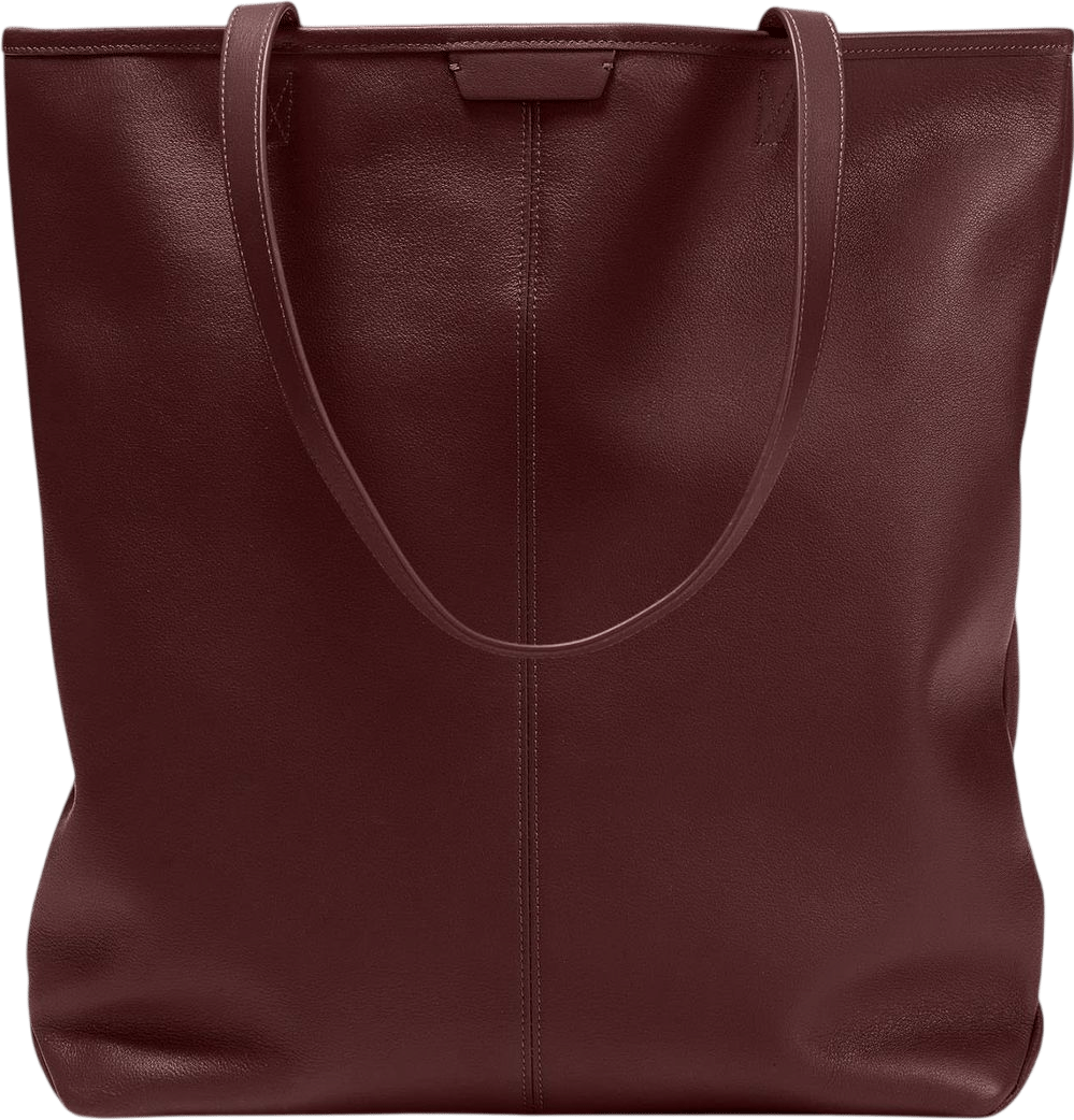 Leatherology vertical tote