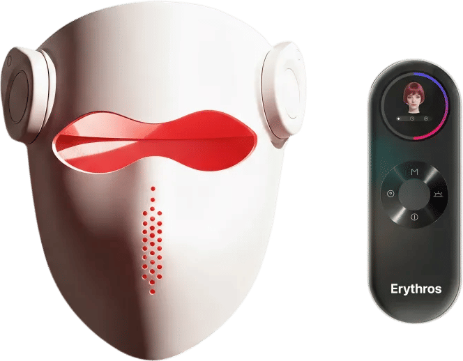 At Home Laser Face Mask | FDA-Cleared | Erythros Laser Pro