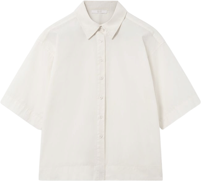 All Three Aisla Poplin Button Down