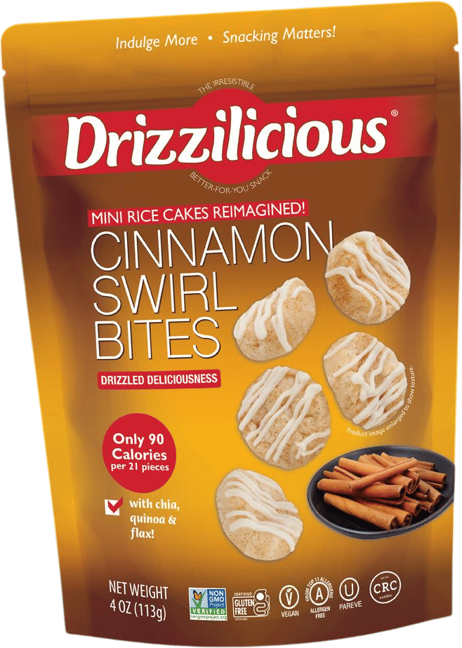 drizzilicious cinnamon swirl bites