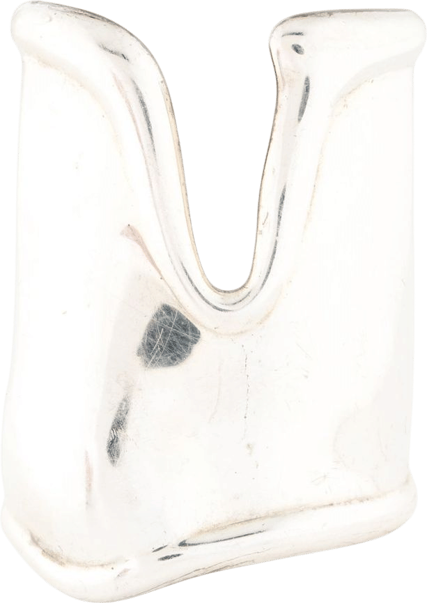 Vintage Large Bone Split Cuff Bracelet