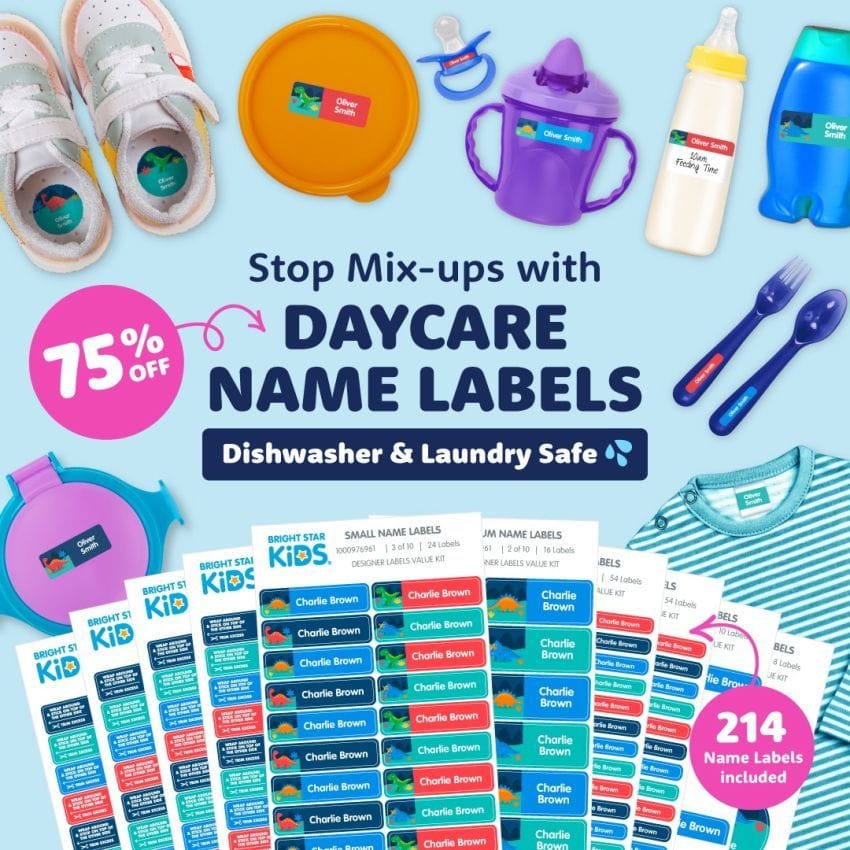 Bright Star Name Labels Combo Pack