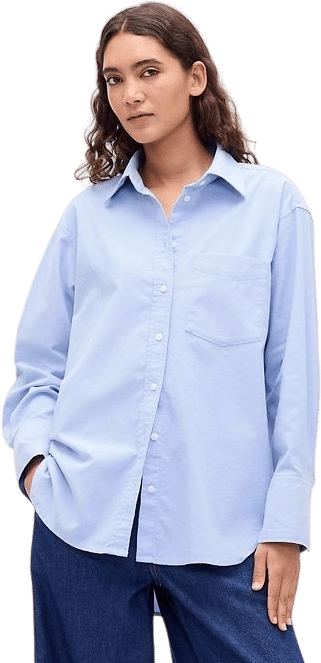 Gap Organic Cotton Oxford Big Shirt