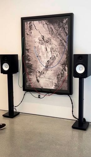 The Payahuunadü Interactive Sound Map, at LA Art Book Fair