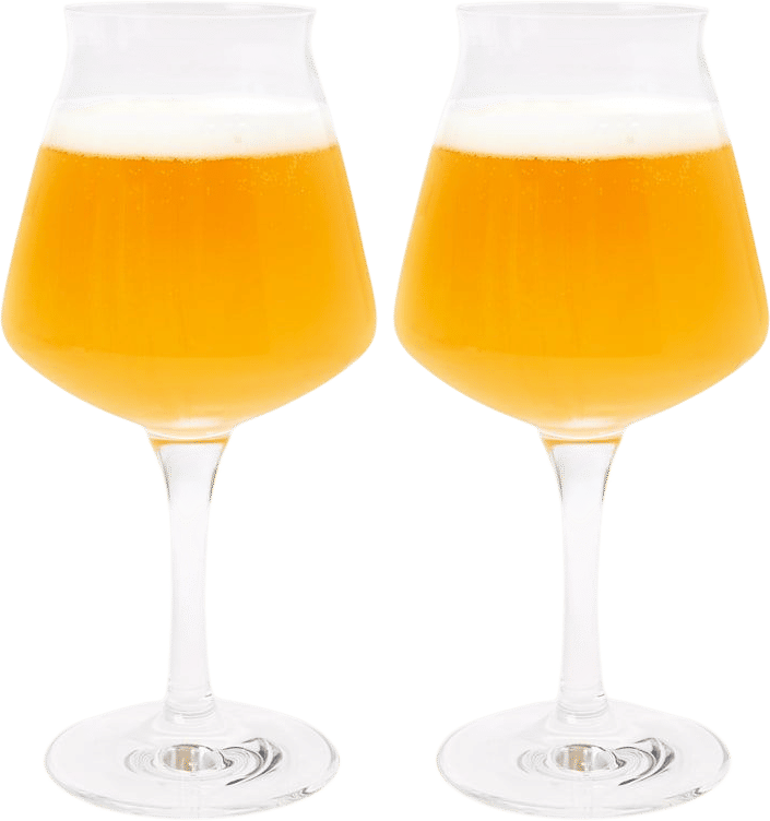 A Pair of Teku Beer Glasses