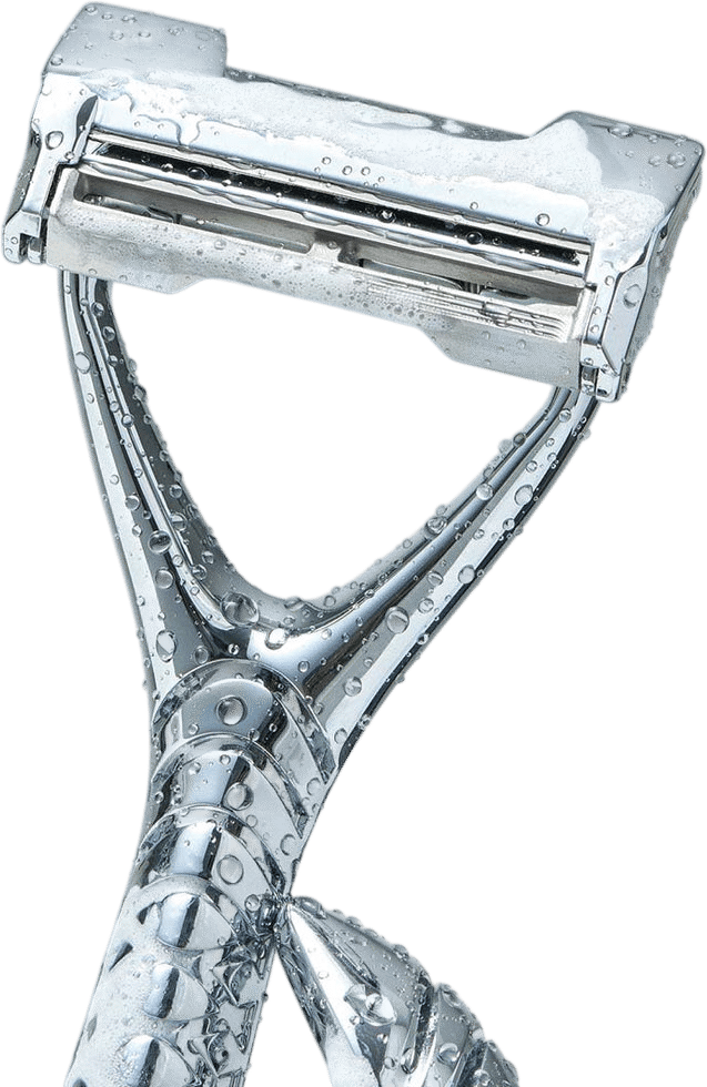 stainless steel razor