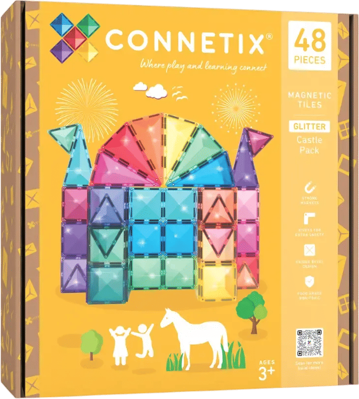 Connetix Magnet Glitter Castle