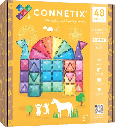 Magnet Glitter Castle