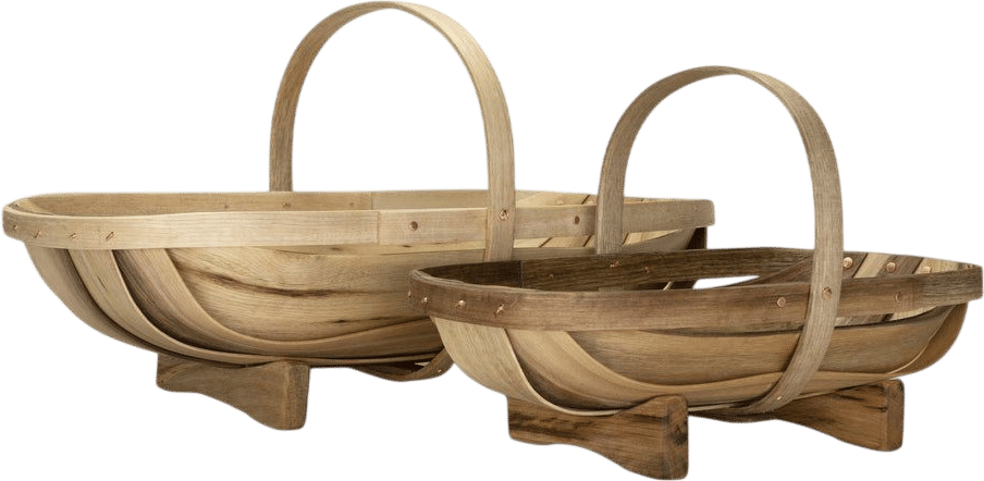 Gardenheir Handmade Bentwood with Copper Trugs