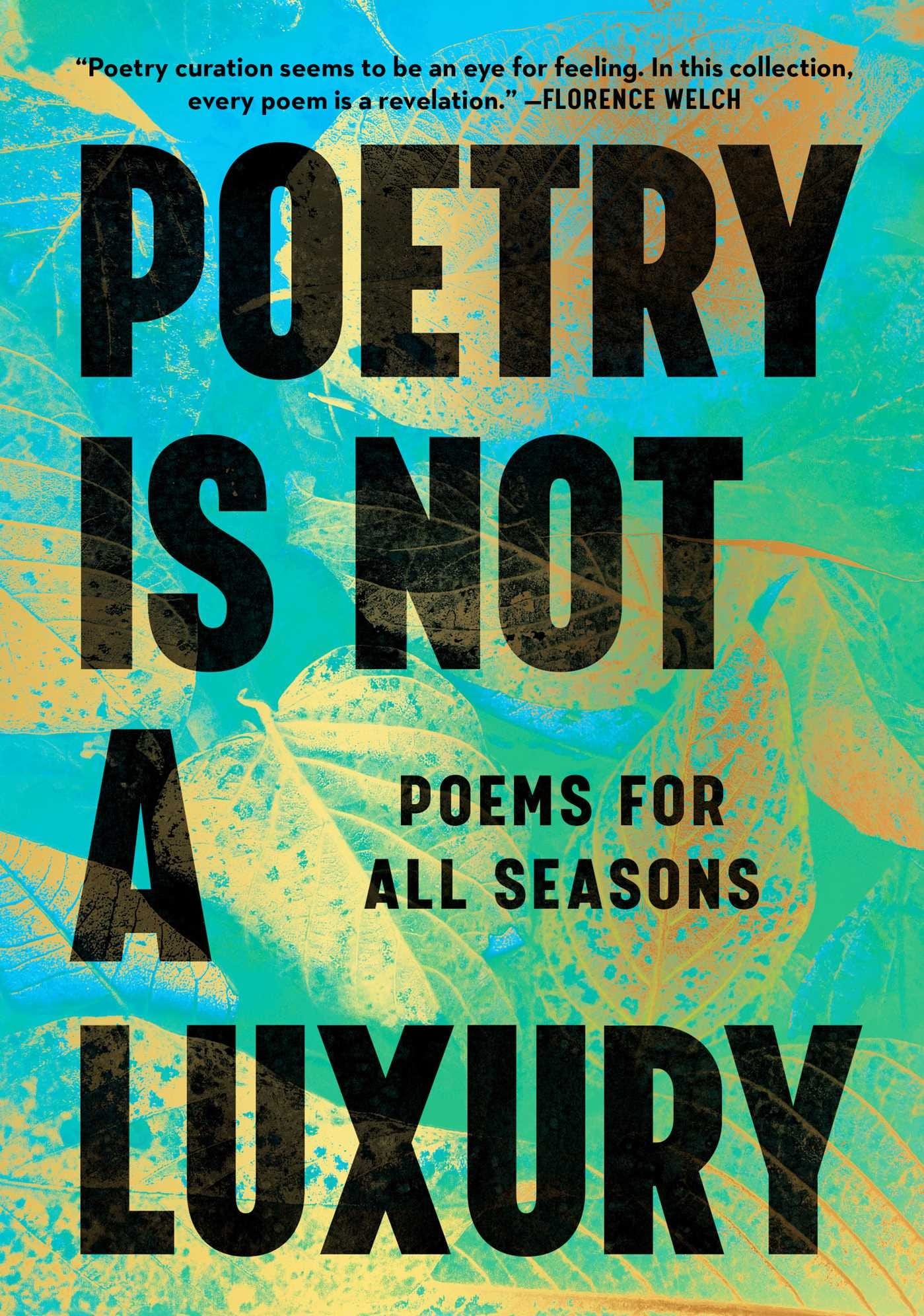 Poetry is Not a Luxury Instagram