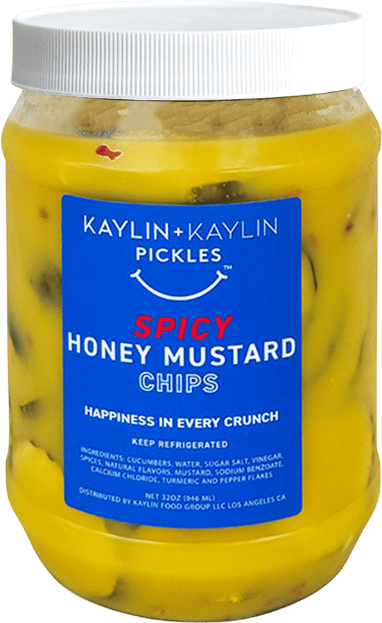 Spicy Honey Mustard Pickle Chips
